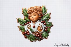 Christmas Gingerbread Clipart PNG Product Image 1
