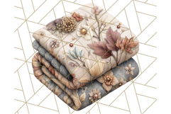 Cozy Cabin Critters Clipart PNG, Fall Animal Png Product Image 3