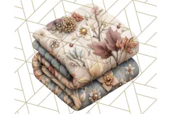 Cozy Cabin Critters Clipart PNG, Fall Animal Png Product Image 3