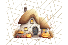 Cottagecore Halloween Clipart Cozy PNG, Autumn Fall Png Product Image 3