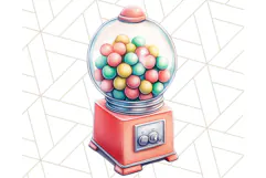 Pastel Sweet Treats Clipart, Ice Cream, Cakes, Donuts Png Product Image 3