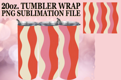 Bright Nights 20oz tumbler wrap, Valentine's Pattern Product Image 1