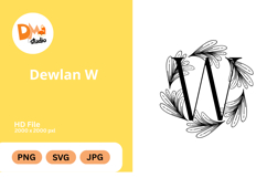 Dewlan Monogram Product Image 1