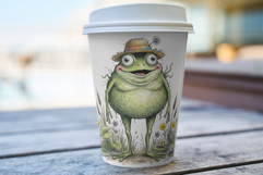 Summer Whimsical Frog PNG Clipart Product Image 5