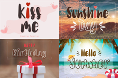 25 Romantic Heart Font Bundle Product Image 19