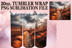 Joyful nights 20oz tumbler wrap, Autumn Product Image 1