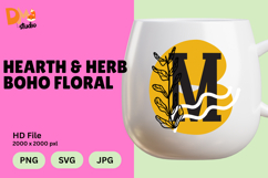 Hearth &amp; Herb Boho Floral Monogram Product Image 1