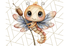 Cute Insects Clipart, Cartoon Bugs, Bug PNG Illustrations Product Image 3