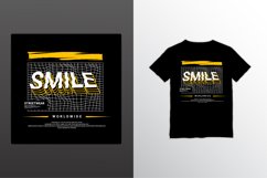 Smile writing design, suitable for screen printing t-shirts Product Image 1