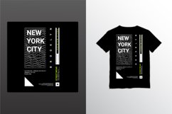 New york city writing design, suitable for screen printing Product Image 1