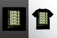 Smile writing design, suitable for screen printing t-shirts Product Image 1