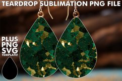 Elegant Green Sublimation Jewelry Product Image 1