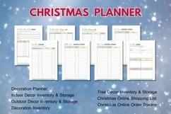 Editable Christmas Planner Canva Template Product Image 5