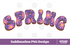 Floral Spring Png Retro Flowers Sublimation Daisy Daisies Product Image 1