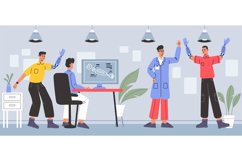 Medical technologies of future. Replacing human hands with c Product Image 1