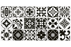 Interior spanish tiles, kitchen mosaic portuguese motifs. B Product Image 1