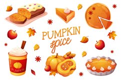 Pumpkin spice. Autumn dessert fall season tasty food, sweet Product Image 1