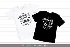 Mommy’s Little Star SVG Design for Baby and Toddler T-Shirts Product Image 4