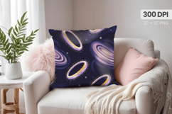 Happy New Year PNG Pillow, Festive New Year&#039;s Eve 2026 PNG Product Image 1