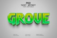 Groue 3d Editable Text Effect Style Product Image 1
