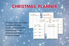 Editable Christmas Planner Canva Template Product Image 6
