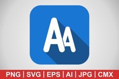 Vector Font Icon Product Image 1