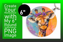 Spring Round Design - Adorable Giraffe Designs Product Image 1