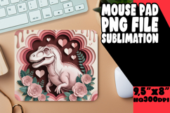 BLISSFUL MOUSE PAD PLAYFUL DESIGN, Cute Dino Product Image 1