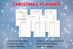 Editable Christmas Planner Canva Template Product Image 8