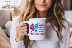 Nurse Practitioner Sublimation Png | Heart of a Nurse Product Image 3