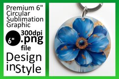 Enchanted Petals: 3D Floral Round Designs PNG Product Image 1