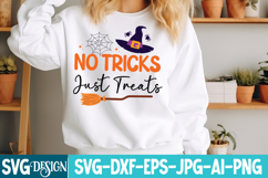 No Tricks Just Treats SVG Design,Trick or Treat SVG Product Image 2