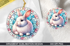 Animals Stained Glass Ornament Bundle, 30 High-Quality PNG Product Image 13