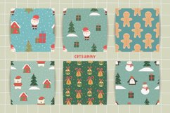 DIGITAL DOWNLOAD Christmas Print Digital Paper Scrapbook Product Image 2
