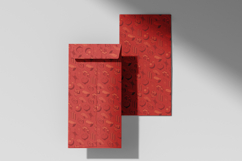 Isometric Lunar New Year Seamless Patterns - Digital Papers Product Image 2