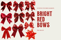 Vintage Red Bows Product Image 1