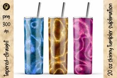 20 Oz Abstract Skinny Tumbler Bundle 10.6 Packs In One Product Image 5