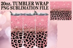 Leopard Luxe &amp; Floral Fantasy Tumbler Patterns - 20oz Product Image 1