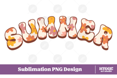 Floral Summer Png Retro Flowers Sublimation Daisy Daisies Product Image 1
