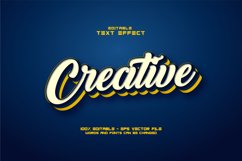 Editable text effect, Creative text Product Image 1