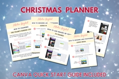 Editable Christmas Planner Canva Template Product Image 11