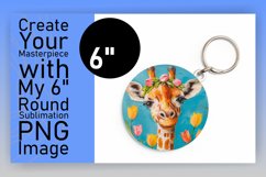 Giraffe Round Design - Spring Designs Product Image 1