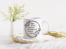 Mother Quote Sublimation| Mother's Day | Flower Wreath PNG Product Image 2