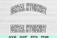 Dental Hygienist Svg File Dental Hygienist Png, Dental Svg Product Image 1