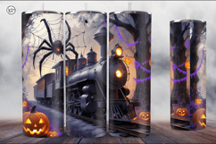 4 Halloween Tumbler Wrap Sublimations, 20 oz Product Image 4