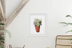 Watercolor sunflower clipart. Floral Sublimation PNG Product Image 9