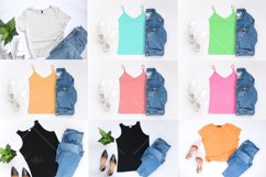 SUPER BIG 72 bright T-shirts, tops mockups bundle JPG Product Image 2
