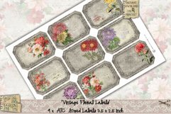 Vintage | Labels | Floral | Botanical | ATC Cards Product Image 3