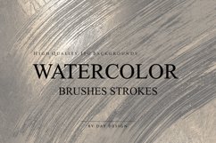 Watercolor Brushes Strokes Textures Product Image 1