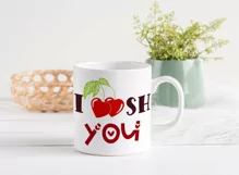 I Cherish You SVG Cut File | Red Cherries | Valentines Day Product Image 2